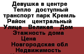 Девушка в центре. Тепло, доступный транспорт парк Кремль › Район ­ центральный › Улица ­ Великая › Дом ­ 5 › Этажность дома ­ 3 › Цена ­ 13 000 - Новгородская обл. Недвижимость » Квартиры аренда   